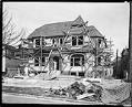 Image of Olympic Manor house under construction, April 7, 1926