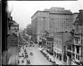 Image of Fourth Avenue looking north from Seneca Street, Seattle, circa 1927