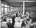 Image of Women working inside Olympic Garment Co., Seattle, circa 1928