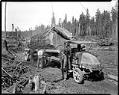 Image of Kelly-Springfield logging truck, circa 1925