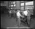 Image of Seattle Times composing room, circa 1927