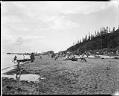 Image of Golden Gardens beach, Seattle, circa 1928