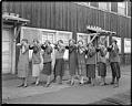Image of Women's rifle team at the University of Washington, circa 1925