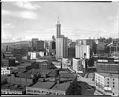 Image of Downtown Seattle from King Street Station tower, April 7, 1930