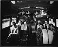 Image of Passengers on bus, Seattle, 1935