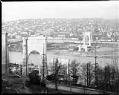 Image of Aurora Bridge abutments, circa 1931