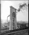 Image of Aurora Bridge under construction, circa 1931