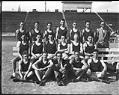 Image of University of Washington track team in Husky Stadium, Seattle, 1926