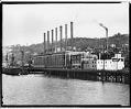 Image of City Light power plant on Lake Union, circa 1926