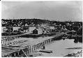 Image of Downtown Seattle from waterfront, circa 1875