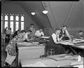 Image of Architecture students at the University of Washington, circa 1927