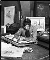 Image of University of Washington architecture student, Seattle, circa 1927