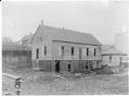 Image of Old Sixth Street School building at Marion Street, circa 1884