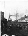 Image of Ships on waterfront, Seattle, circa 1911