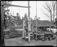 Image of Two boys in their backyard playground, circa 1927