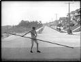 Image of Pole vaulter from Lowell School, 1912