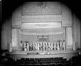 Image of Performers on the stage of the Palace Hip Theater, April 21, 1927