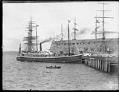 Image of Ships on waterfront, Seattle, circa 1905