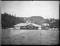 Image of Thornley's Boat House in Leschi Park, Seattle, circa 1905