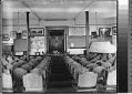Image of Professor Henry Landes's lecture room in Denny Hall, University of Washington, Seattle, circa 1905