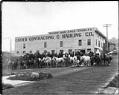 Image of Horses outside Carter Contracting & Hauling Co., Seattle, 1905