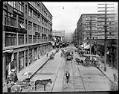 Image of Western Avenue from Marion Street, Seattle, circa 1910