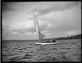 Image of Sailboat on Lake Washington, circa 1905
