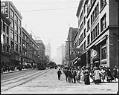 Image of Second Avenue at Union Street, circa 1910