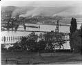 Image of Ballard neighborhood from across Salmon Bay, Seattle, circa 1913