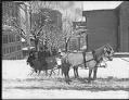 Image of Ramsay family in sleigh, Seattle, circa 1907