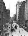Image of Cherry Street looking east from First Avenue, Seattle, circa 1907