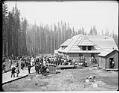 Image of Groundbreaking ceremony for Cedar Falls dam, 1912