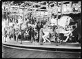 Image of Children on the carousel at Luna Park, circa 1907
