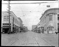 Image of University Way, looking north from 45th Street, circa 1927