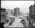 Image of The intersection of Fourth and Westlake Avenues, circa 1909