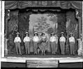 Image of Women in the chorus at the Lyceum Theatre, circa 1909
