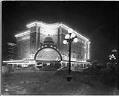 Image of Coliseum Theatre on a snowy night, Seattle, February 1916