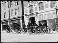 Image of Motorcycle police officers on Fourth Avenue, Seattle, circa 1915