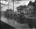 Image of Electric cars on Summit Avenue, Seattle, 1913