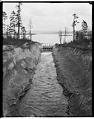 Image of Lake Washington canal at Montlake, circa 1911