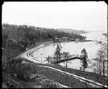 Image of Lake Washington Boulevard at Mount Baker, circa 1913