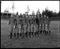 Image of Football players at the University of Washington, circa 1914