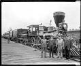 Image of Great Northern William Crooks Special train at King Street station, Seattle, May 27, 1924