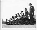 Image of Seattle Police Department motorcycle corps, Seattle, 1941
