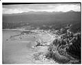 Image of Aerial view of Washington State coastline, 1959