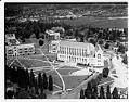 Image of Aerial view of Suzzallo Library, looking northeast, Seattle, 1937