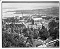 Image of Aerial view of Suzzallo Library, looking southwest, 1937