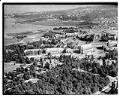 Image of Aerial view of University of Washington campus, looking southeast, Seattle, 1946