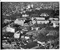 Image of Aerial view of University of Washington campus, looking northeast, Seattle, 1948