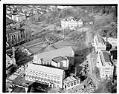 Image of Aerial view of University of Washington central plaza, Seattle, 1948